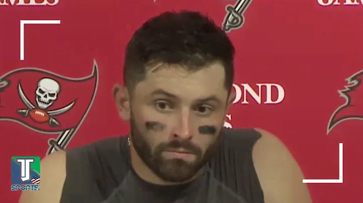 Baker Mayfield CLARIFIES his comments about Tom Brady following the Buccaneers' VICTORY over Eagles