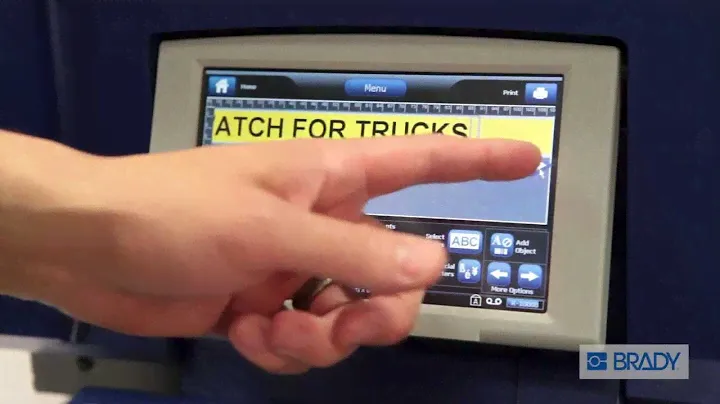 Brady | Sign & Label Printer | BBP 85 | Banners | Demo