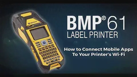 Brady BMP61: How To Enable Wi-Fi