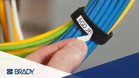 BradyGrip™ – the super-easy way to ID wire and cable bundles | Brady Europe Middle-East & Africa