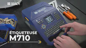 Brady M710 Portable Label Printer | Overview | French (Canada)