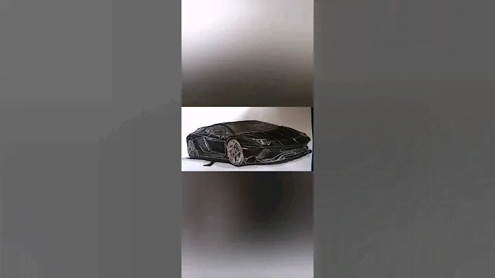 🇷🇺Карандаш, гелевая ручка маркер. Lamborghini Huracán