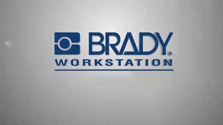 Introduction to Brady Workstation - with subtitles