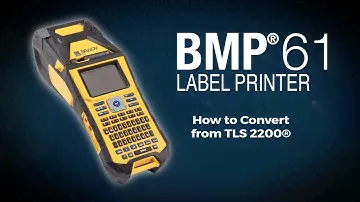 Принтер Brady BMP61: инструкции — преобразование TLS