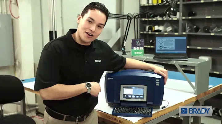 GO Industrial | Brady BBP85 Sign and Label Printer - How to make a GHS Labels