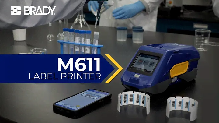 Brady M611 Portable Bluetooth Label Printer | Overview