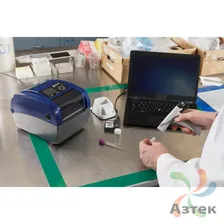 Принтер этикеток Brady BBP12-EU-UNWINDER термотрансферный 300 dpi, Ethernet, USB, brd195566
