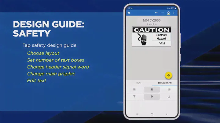 How to Use Safety Design Guide | Brady Express Labels App