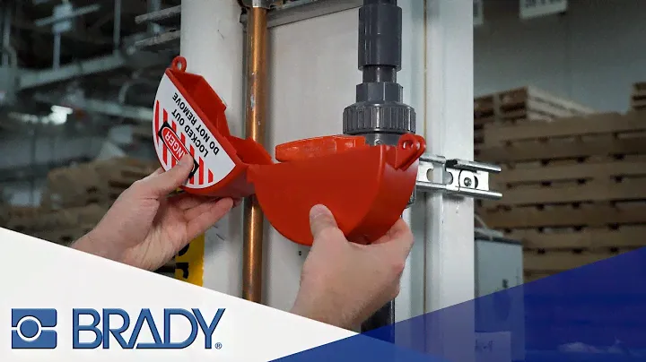 Brady T-Handle Ball Valve Lockout | How to install