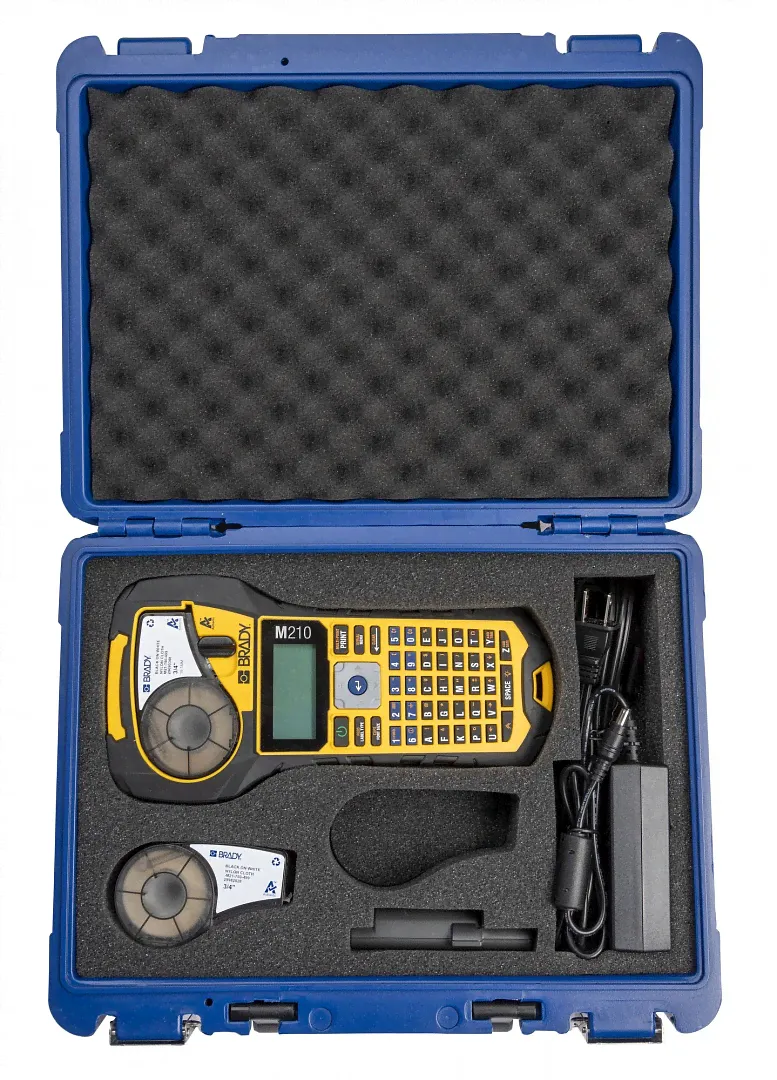 Портативный ленточный принтер Brady M210-RUS (комлект монтажника бюджетный вариант)-2