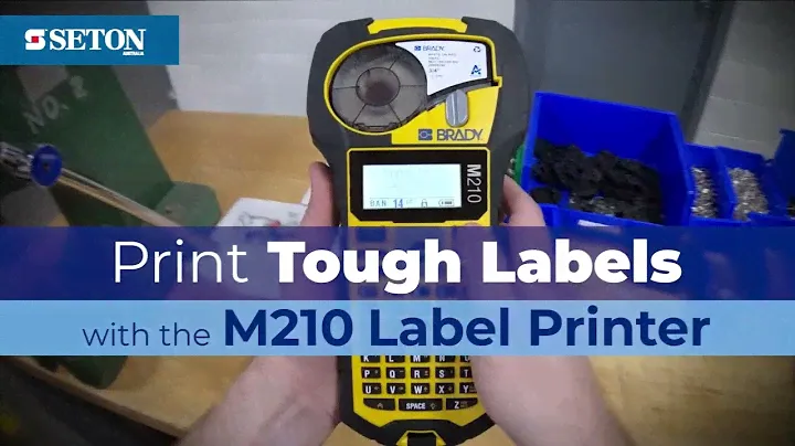 M210 Brady Label Printer: Fast, Reliable, and Easy-to-Use - Product Overview