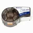 BRADY M21-375-595-WT лента 9.53mm/6.4m черн на бел (brd142800)