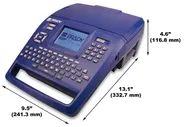 Принтер Brady bmp71-cyr-pwid с по bws для маркировки кабеля и провода (pwid suite), русско-англ. клавиатура {brd198644}