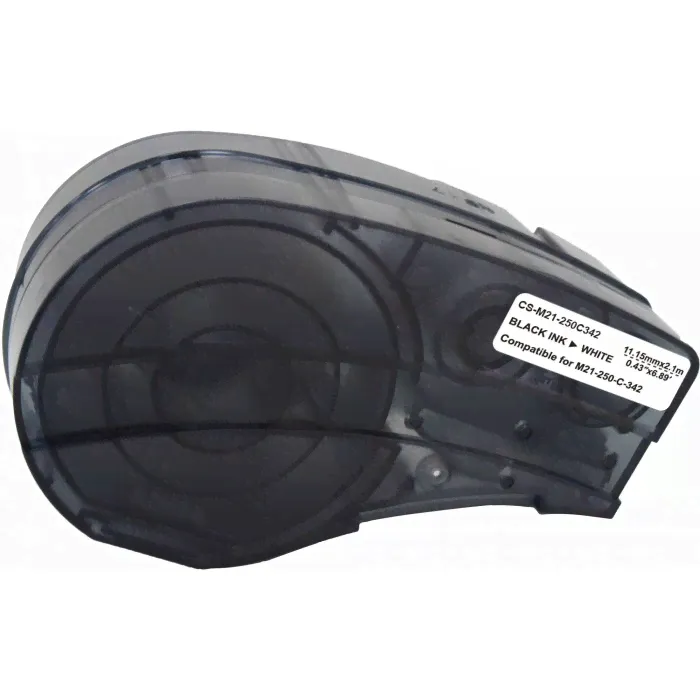 Картридж ленточный Cactus CS-M21-250C342 черный для Brady BMP21-PLUS, BMP21, BMP21-LAB-0