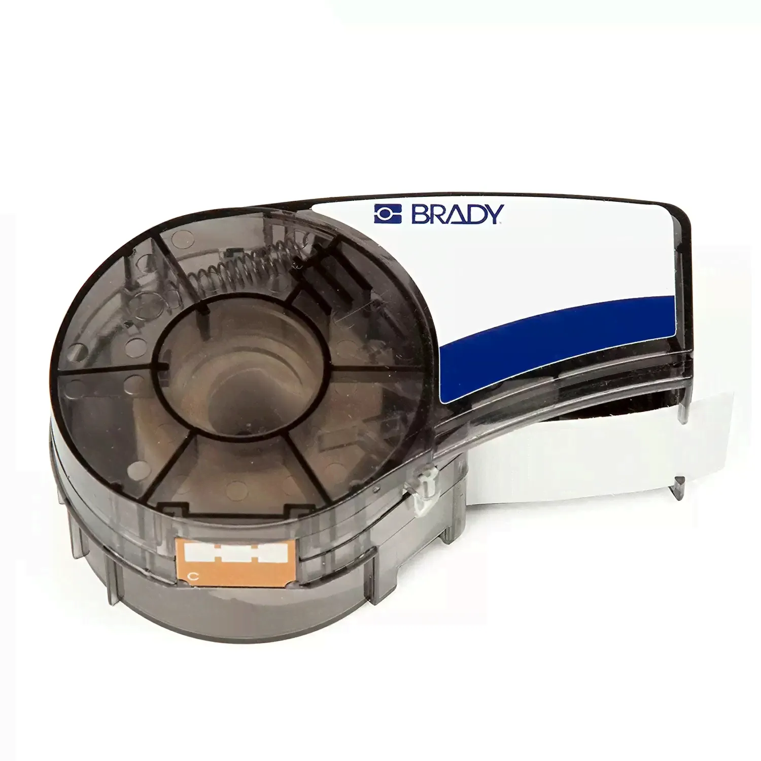 Лента Brady M21-750-595-WT (M21-750-580-WT) (19.05 мм, черный на белом) {brd142797}-1