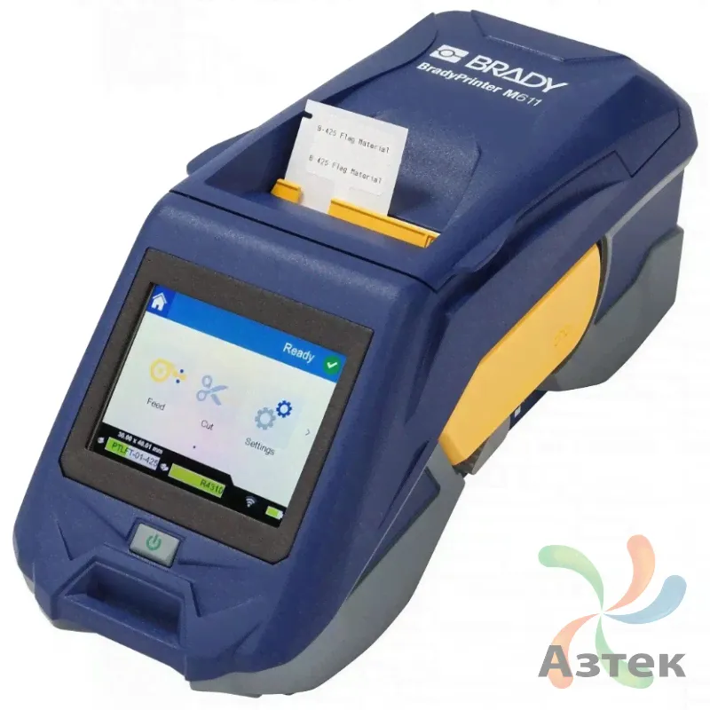 Принтер этикеток Brady M611-EU-PWIDS термотрансферный 300 dpi, LCD, Bluetooth, WiFi, USB, brd317837-1