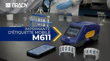 Brady M611 Portable Label Printer | Overview | French (Canada)