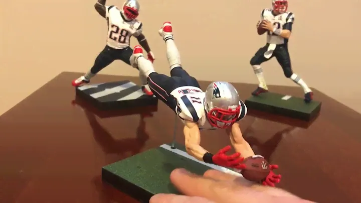 McFarlane New England Patriots 3 Pack Tom Brady Julian Edelman James White