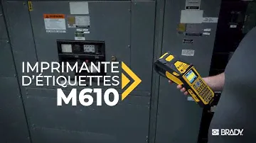 Etiqueteuse portable M610 de Brady